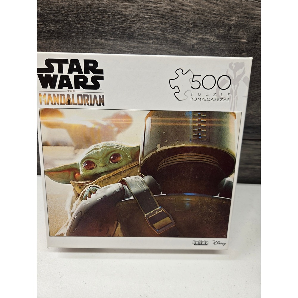 Star Wars The Mandalorian Grogu Baby Yoda 500 Piece Jigsaw Puzzle Buffalo Games